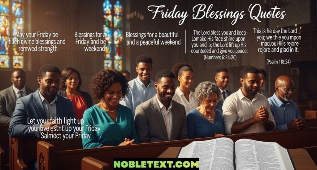African American Friday Blessings Quotes