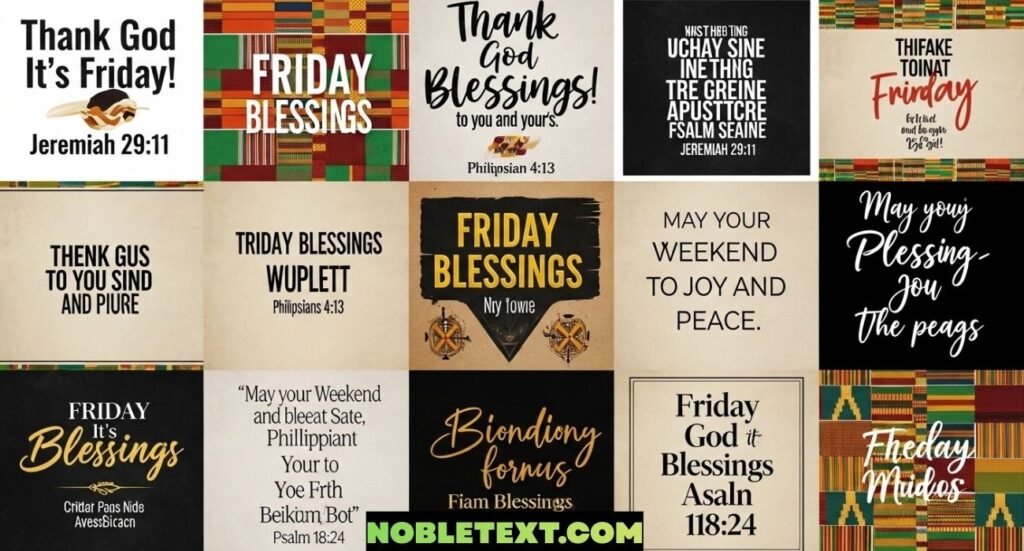 African American Friday Blessings Quotes