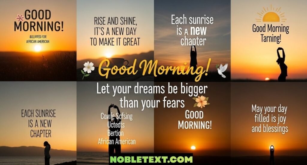 African American Good Morning Quotes You’ll Truly Love