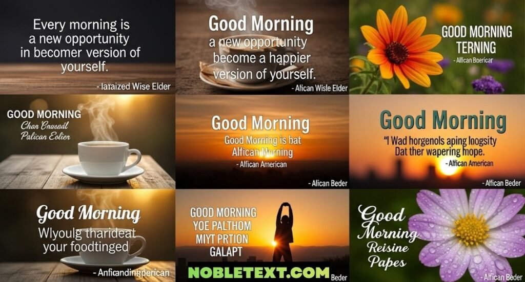 African American Good Morning Quotes You’ll Truly Love