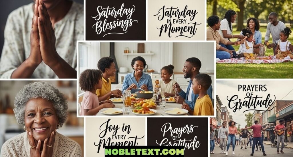 African American Saturday Blessings Quotes Prayers