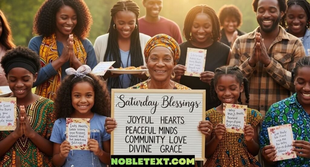 African American Saturday Blessings Quotes Prayers