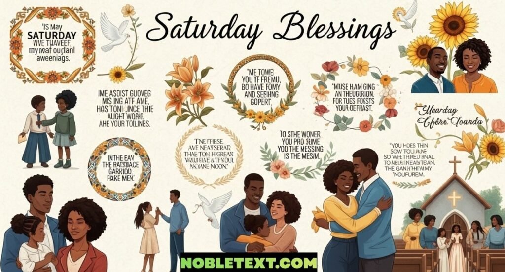 African American Saturday Blessings Quotes Prayers