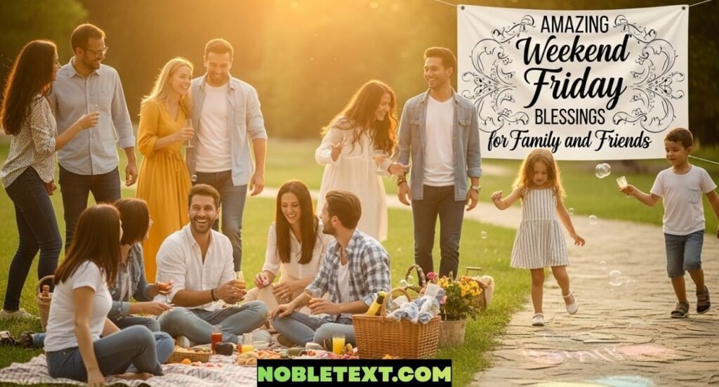 Amazing Weekend Friday Blessings for Family and Friends