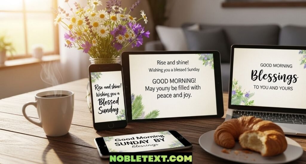 Best Good Morning Sunday Blessings