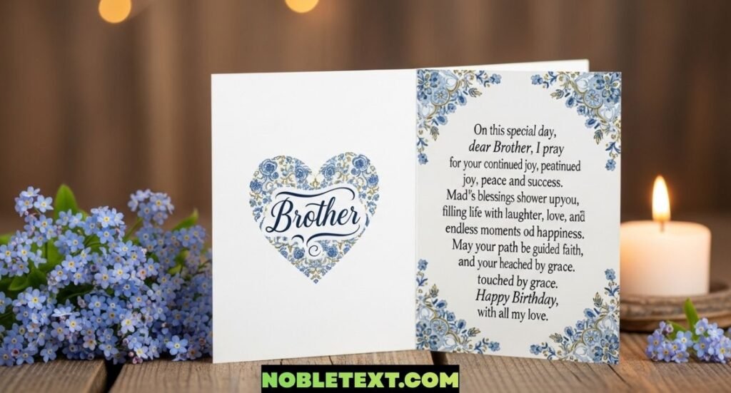 Birthday Prayer for My Brother That Touch the Heart