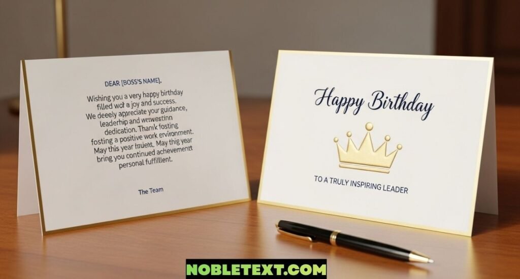 Birthday Wishes for Boss to Build Respectful Relations