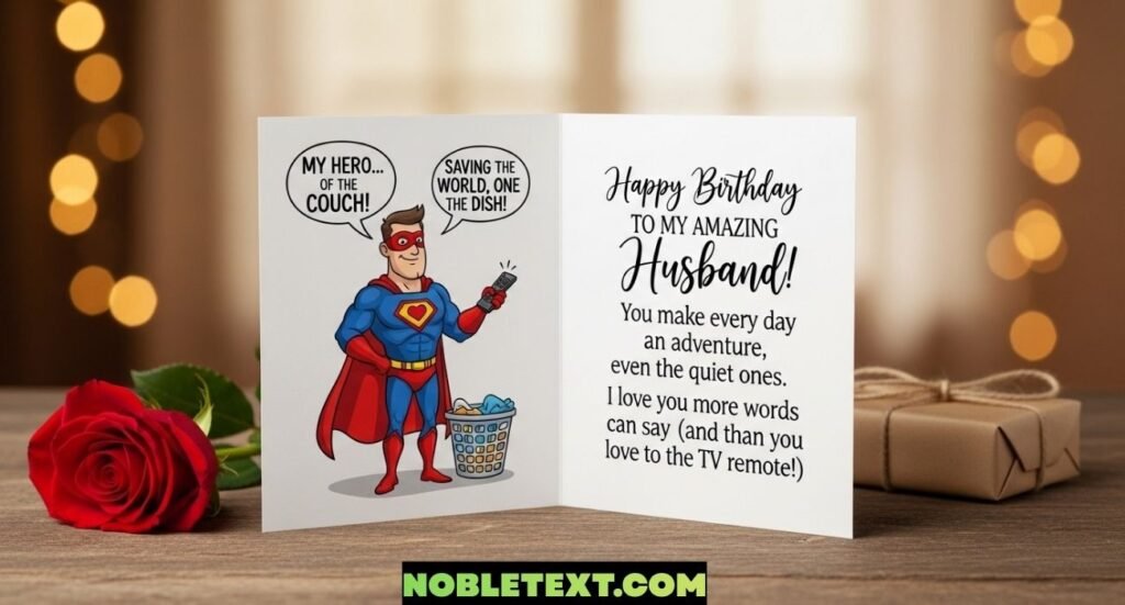 Birthday Wishes for Husband (Funny and Romantic