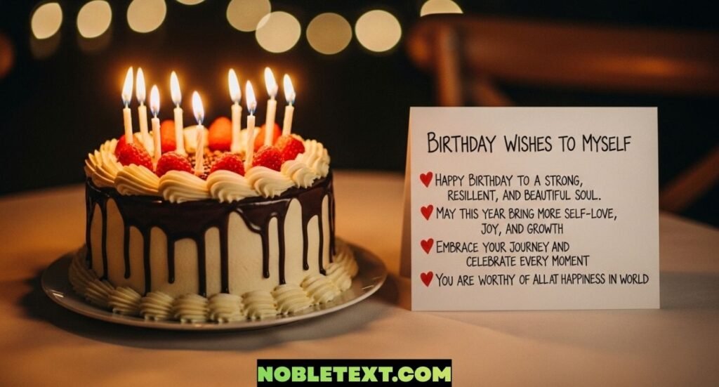 Birthday Wishes to Myself