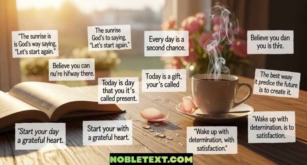 Deep Meaningful Good Morning Life Quotes