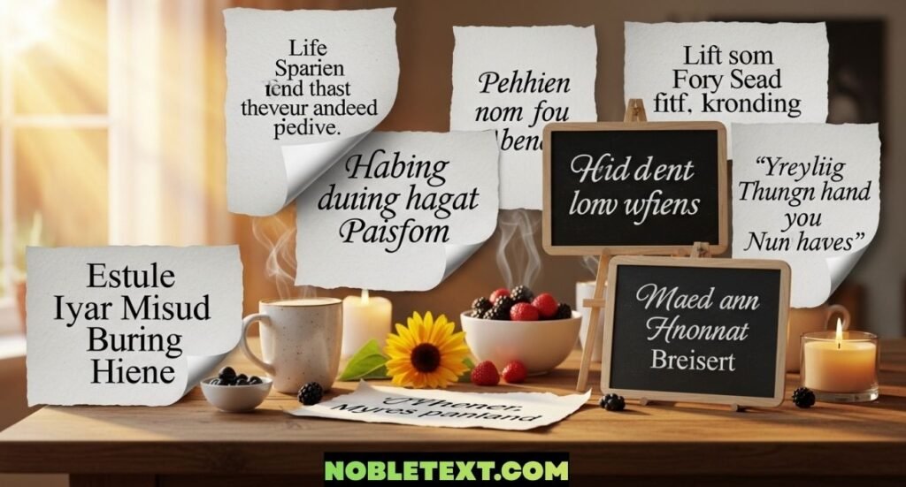 Deep Meaningful Good Morning Life Quotes