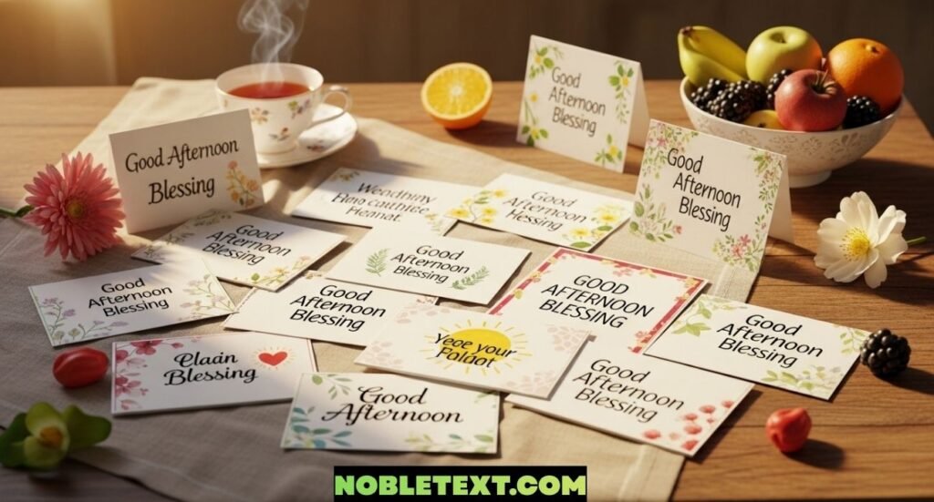 Good Afternoon Blessings