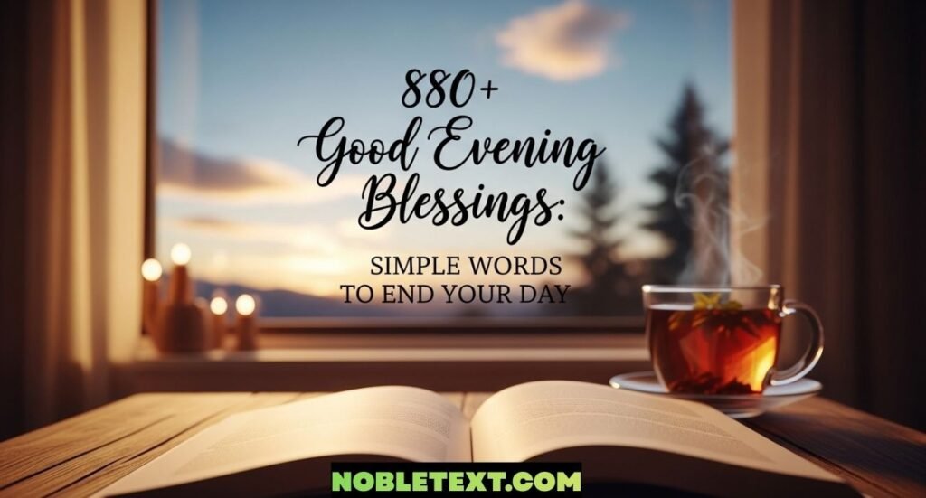 Good Evening Blessings
