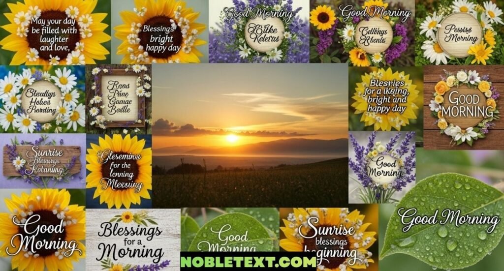 Good Morning Blessings