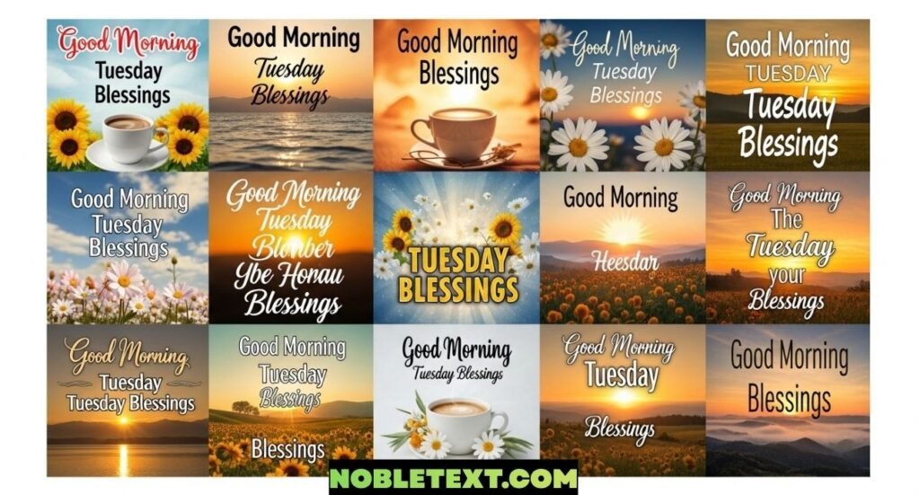 Good Morning Tuesday Blessings