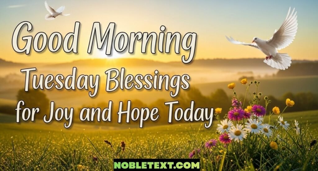 Good Morning Tuesday Blessings
