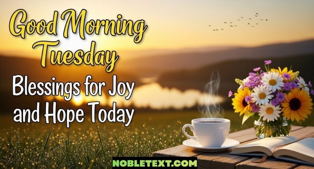 Good Morning Tuesday Blessings