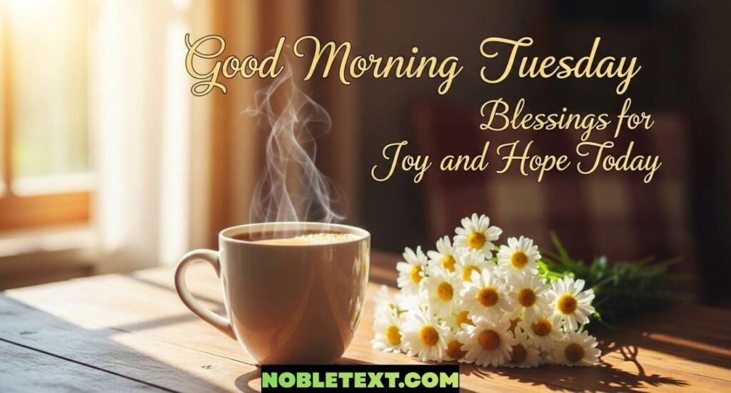 Good Morning Tuesday Blessings