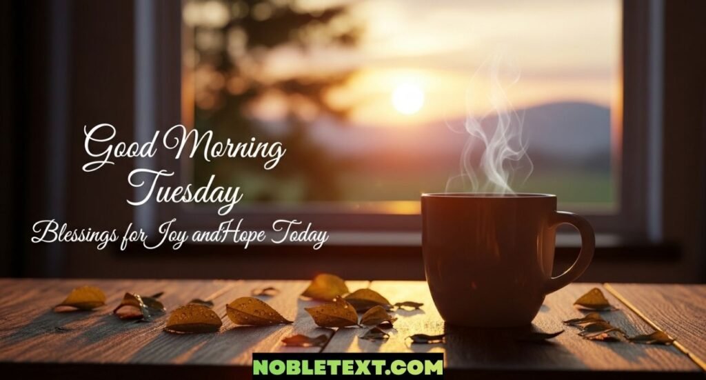 Good Morning Tuesday Blessings