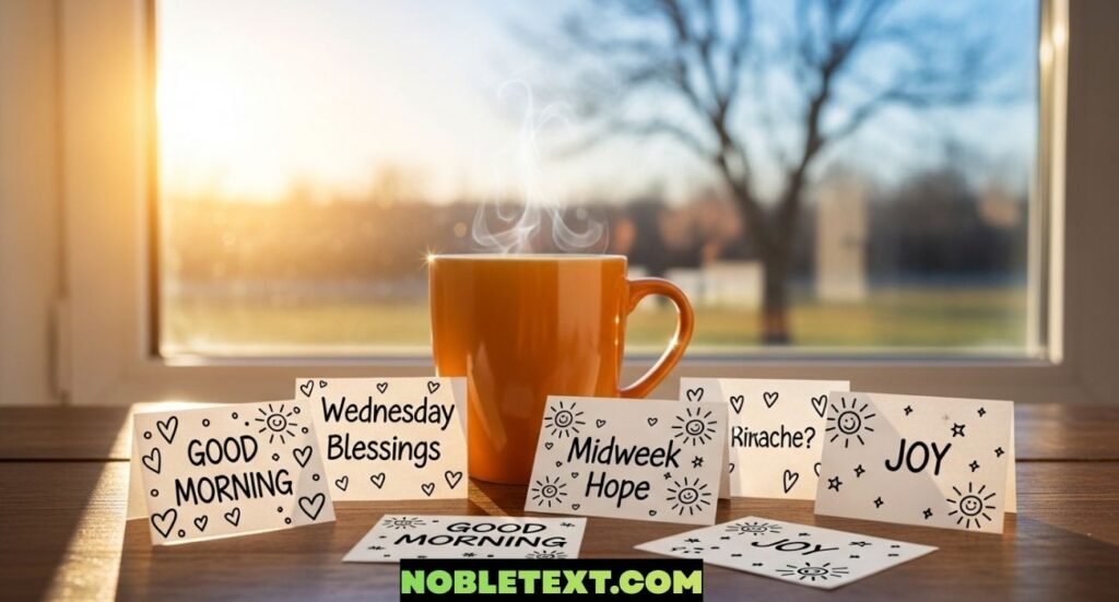 Good Morning Wednesday Blessings