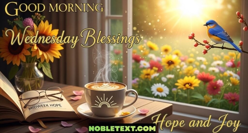 Good Morning Wednesday Blessings