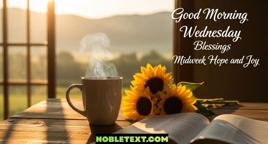 Good Morning Wednesday Blessings