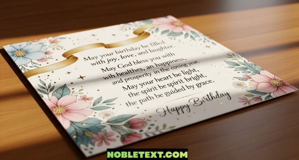 Inspiring Birthday Prayer for Friends and Family