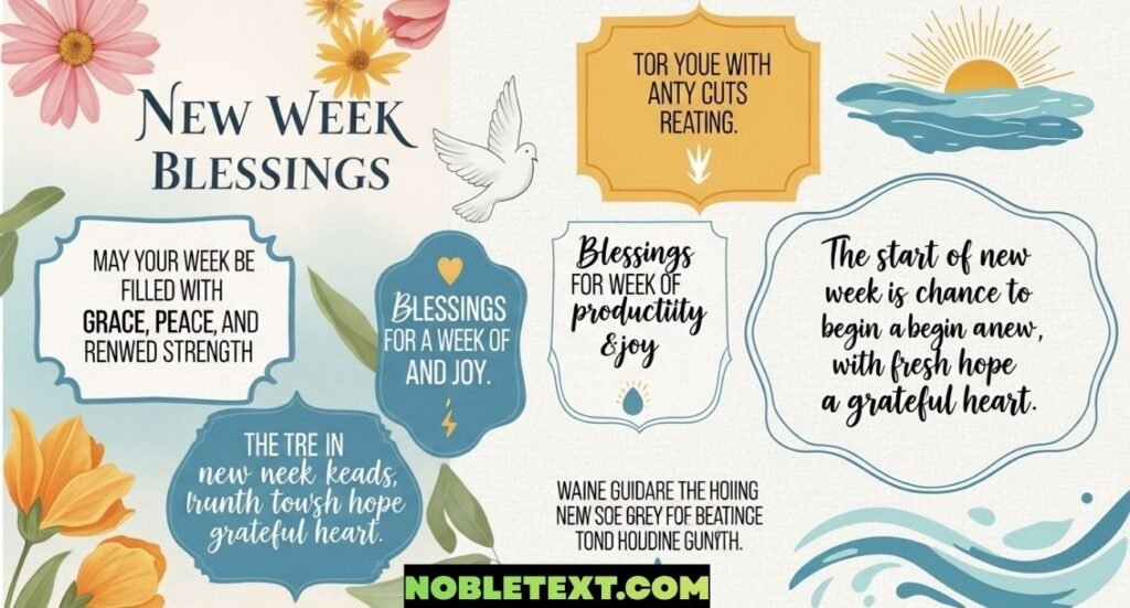 New Week Blessings