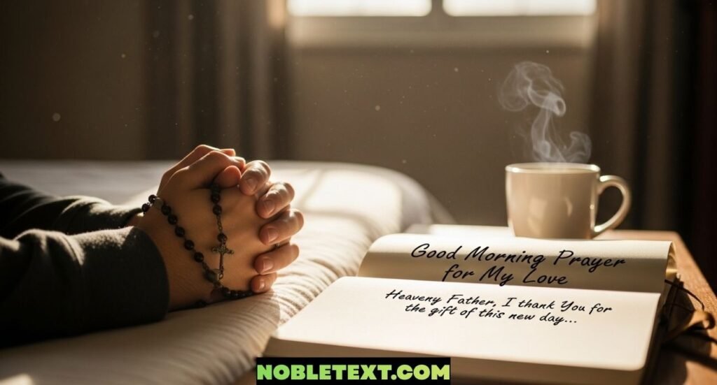 Touching Good Morning Prayer for My Love