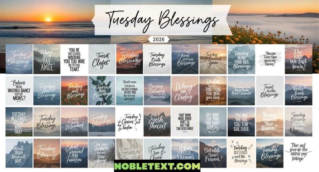 Tuesday Blessings with Quotes to Share and Inspire