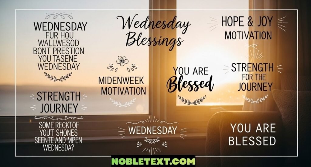 Wednesday Blessings