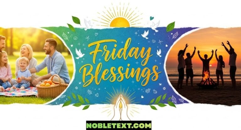 Amazing Weekend Friday Blessings for Family and Friends