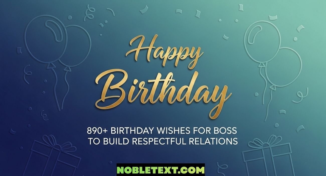 Birthday Wishes for Boss to Build Respectful Relations
