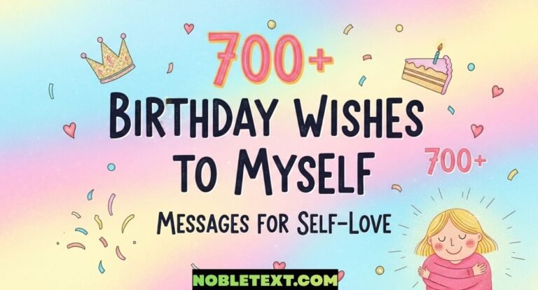 Birthday Wishes to Myself