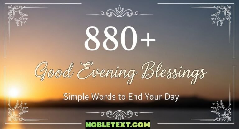 Good Evening Blessings