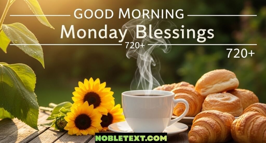 Good Morning Monday Blessings
