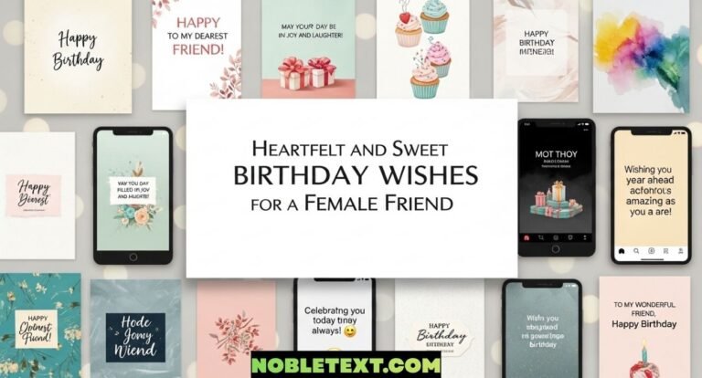 Heartfelt and Sweet Birthday Wishes for a Female Friend