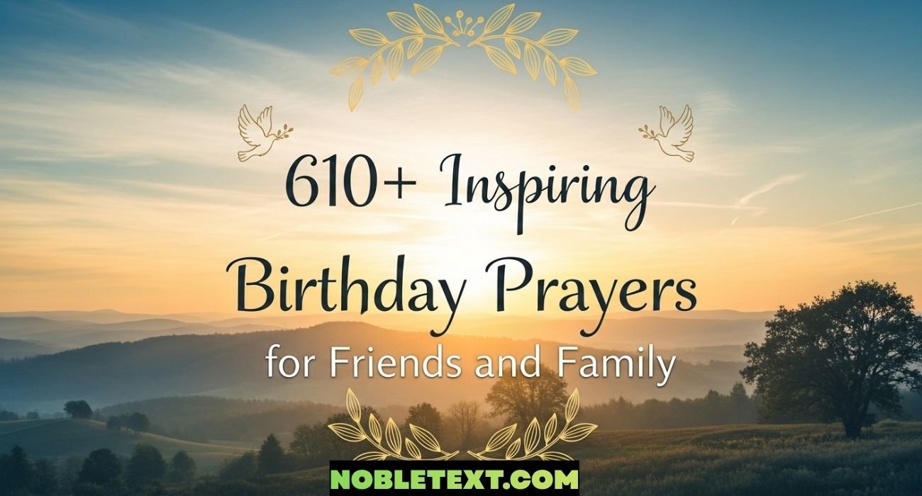 Inspiring Birthday Prayer for Friends and Family