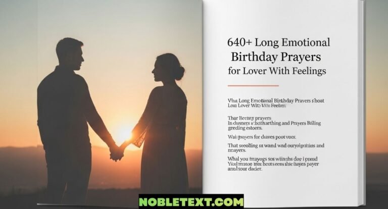 Long Emotional Birthday Prayers for Lover With Feelings